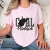 coal hearted west virginia teal leopard print tee shirt
