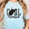 coal hearted west virginia teal leopard print tee shirt