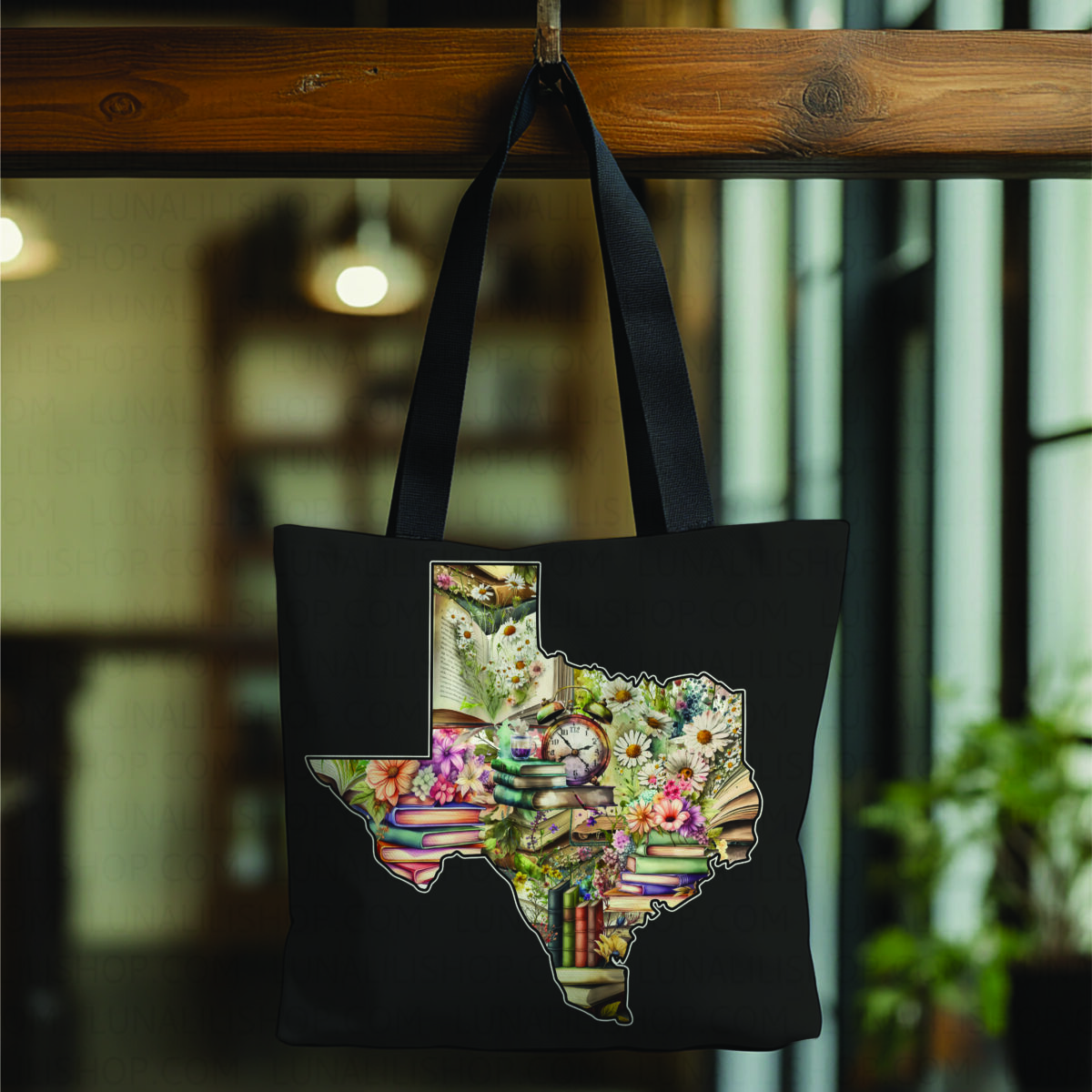 texas is for readers tote bag