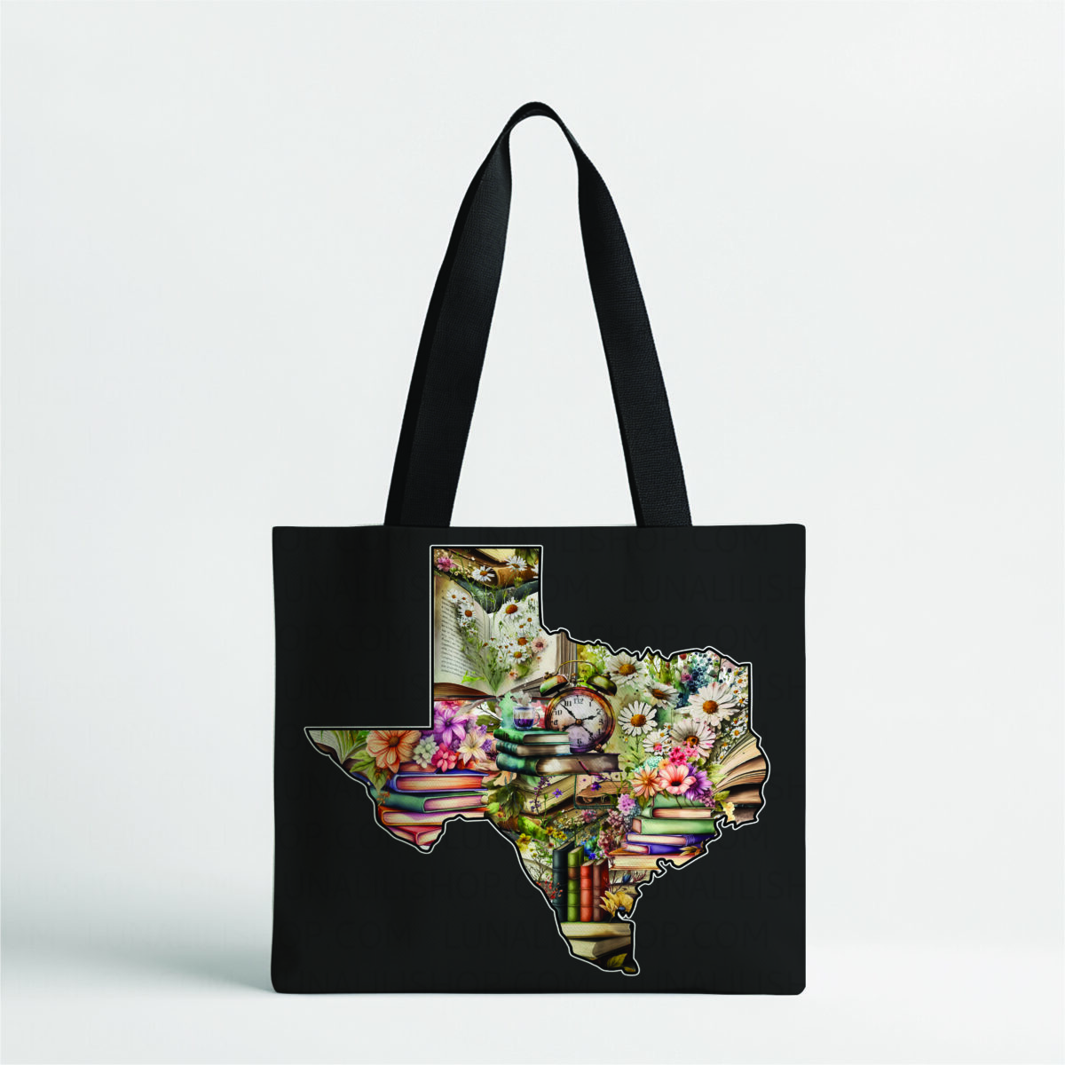 texas is for readers tote bag