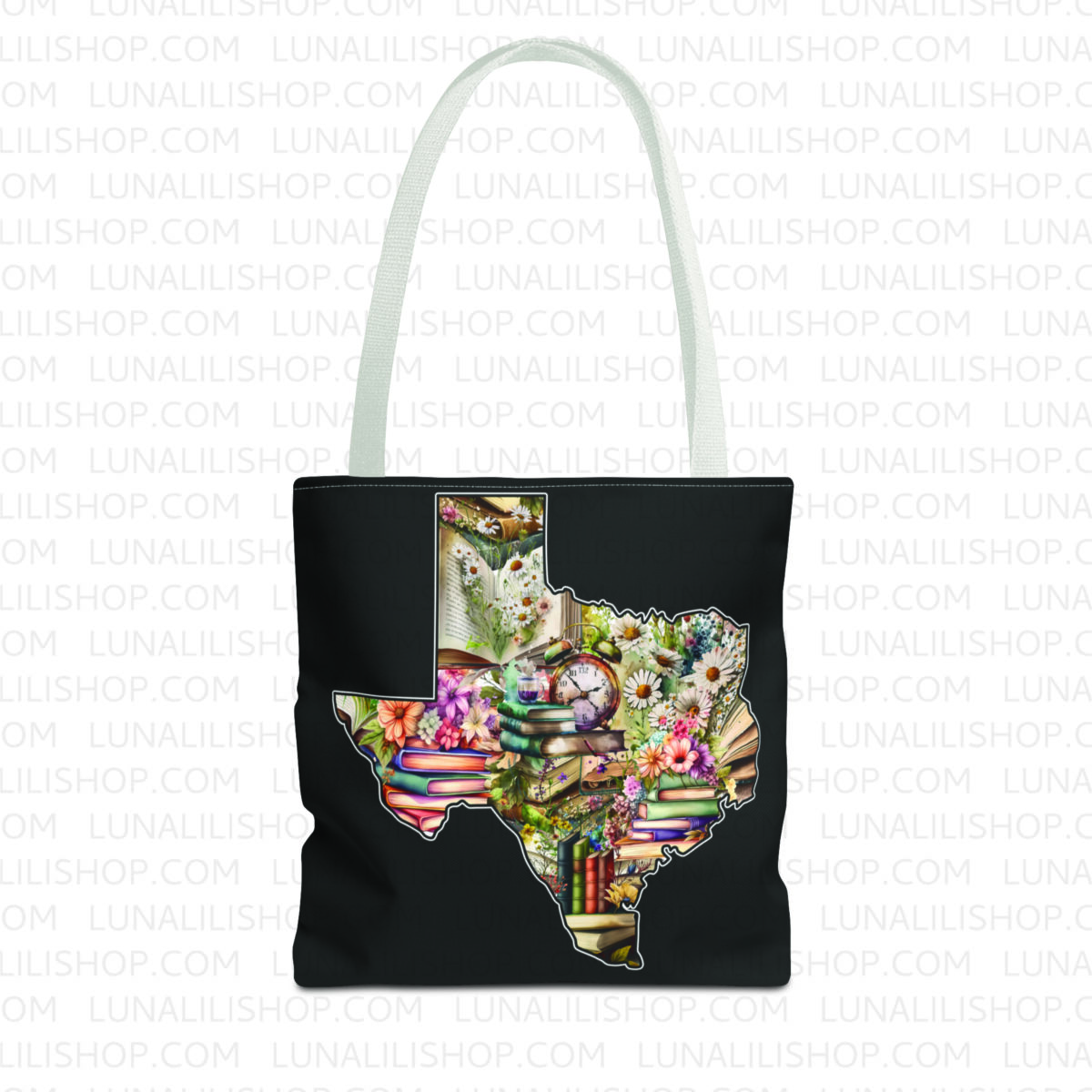 texas is for readers tote bag