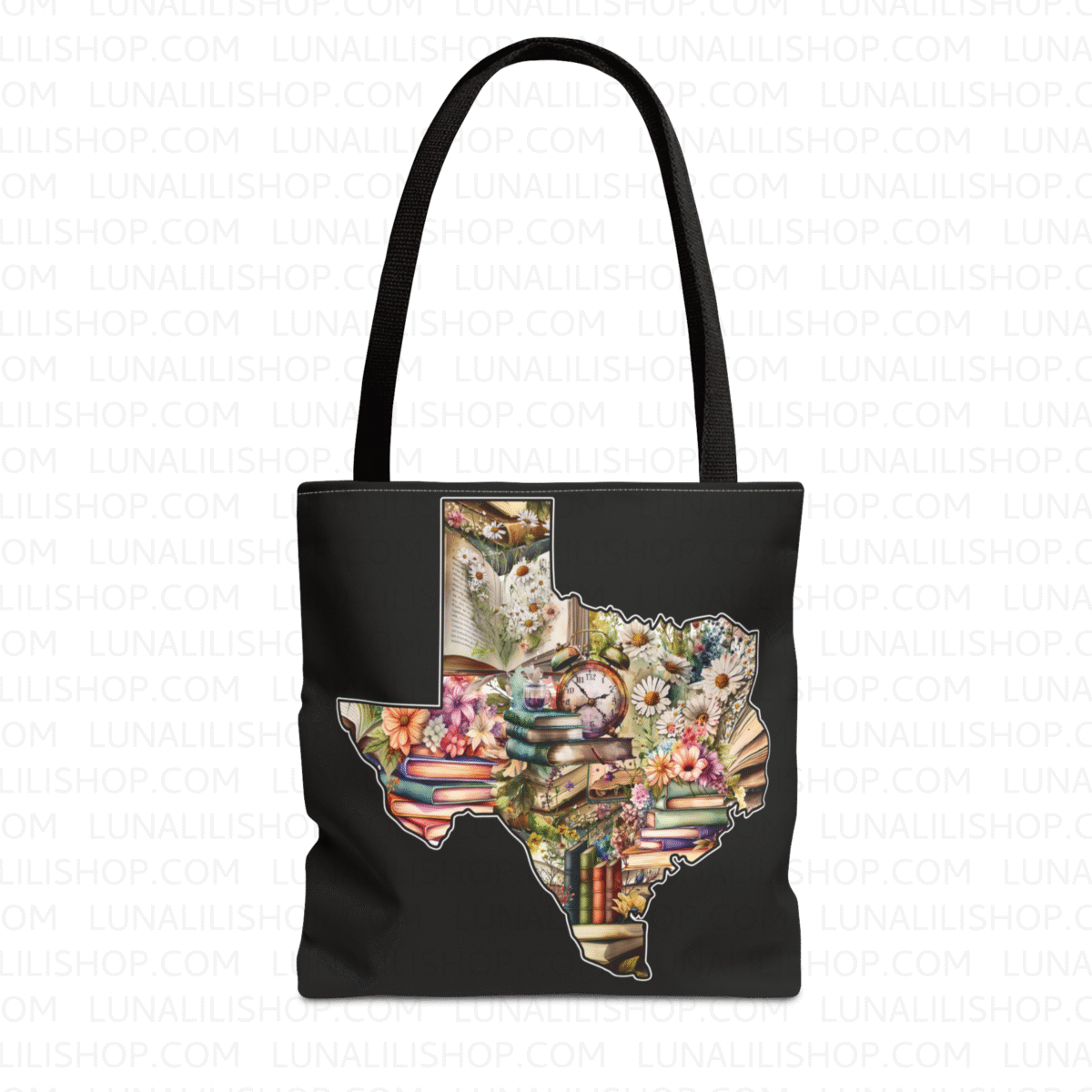 texas is for book lovers tote bag