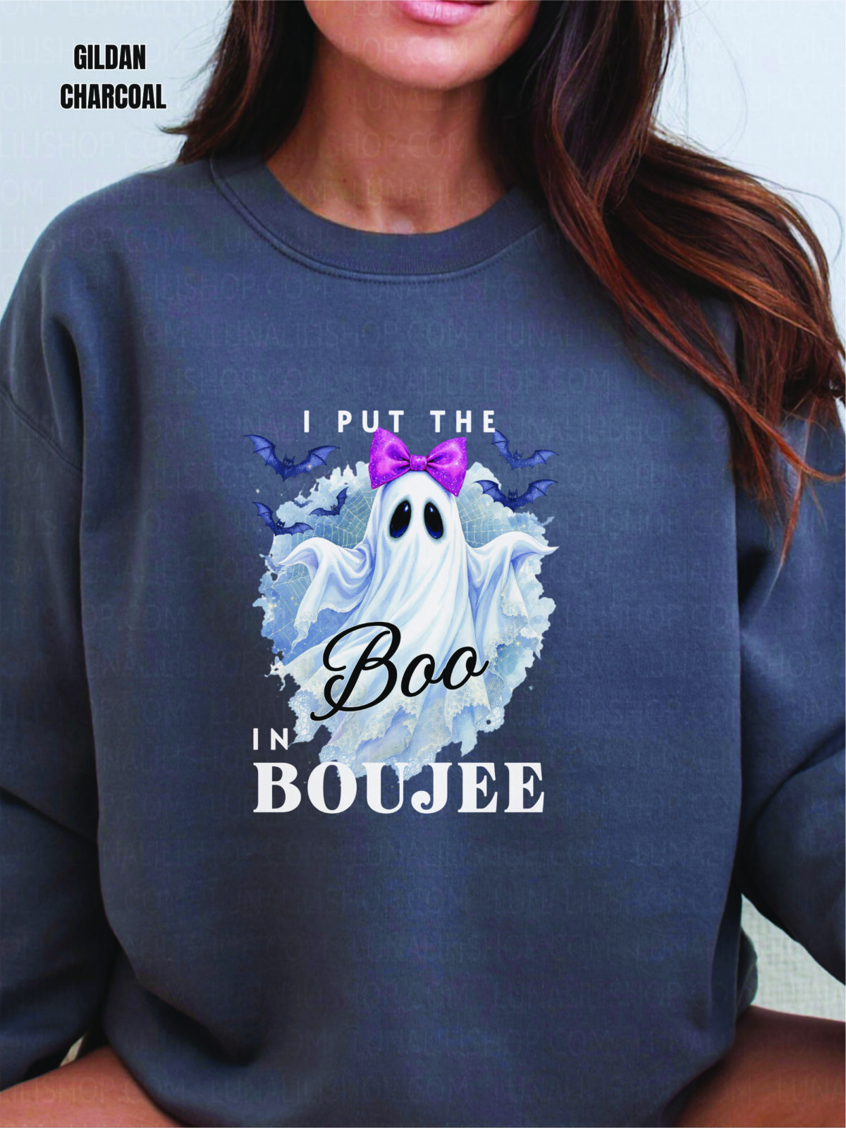 i put the boo in boujee sweatshirt