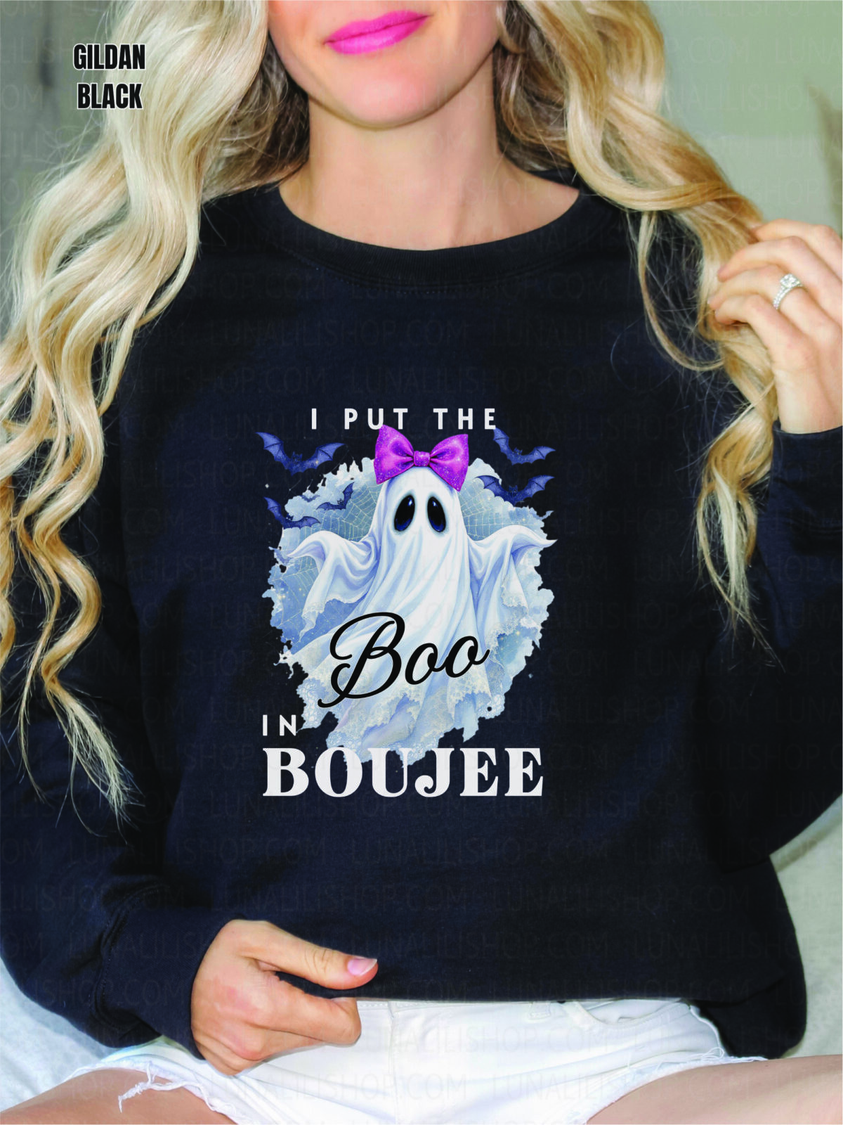 i put the boo in boujee sweatshirt