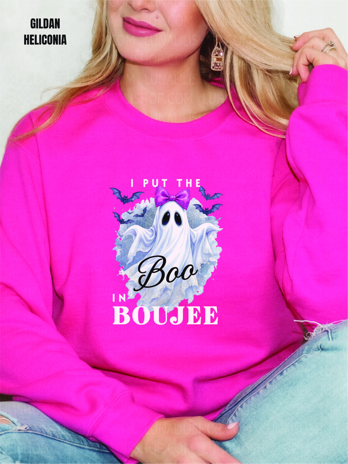 i put the boo in boujee sweatshirt