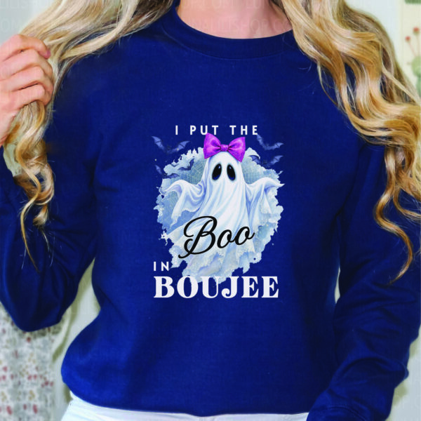 i put the boo in boujee sweatshirt