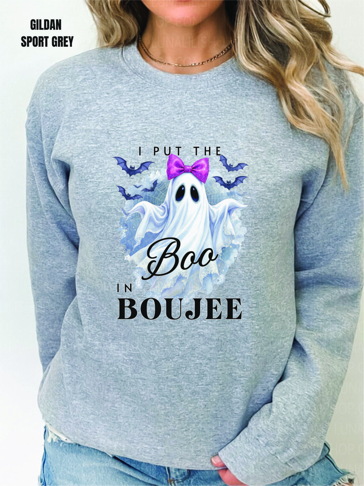 i put the boo in boujee sweatshirt