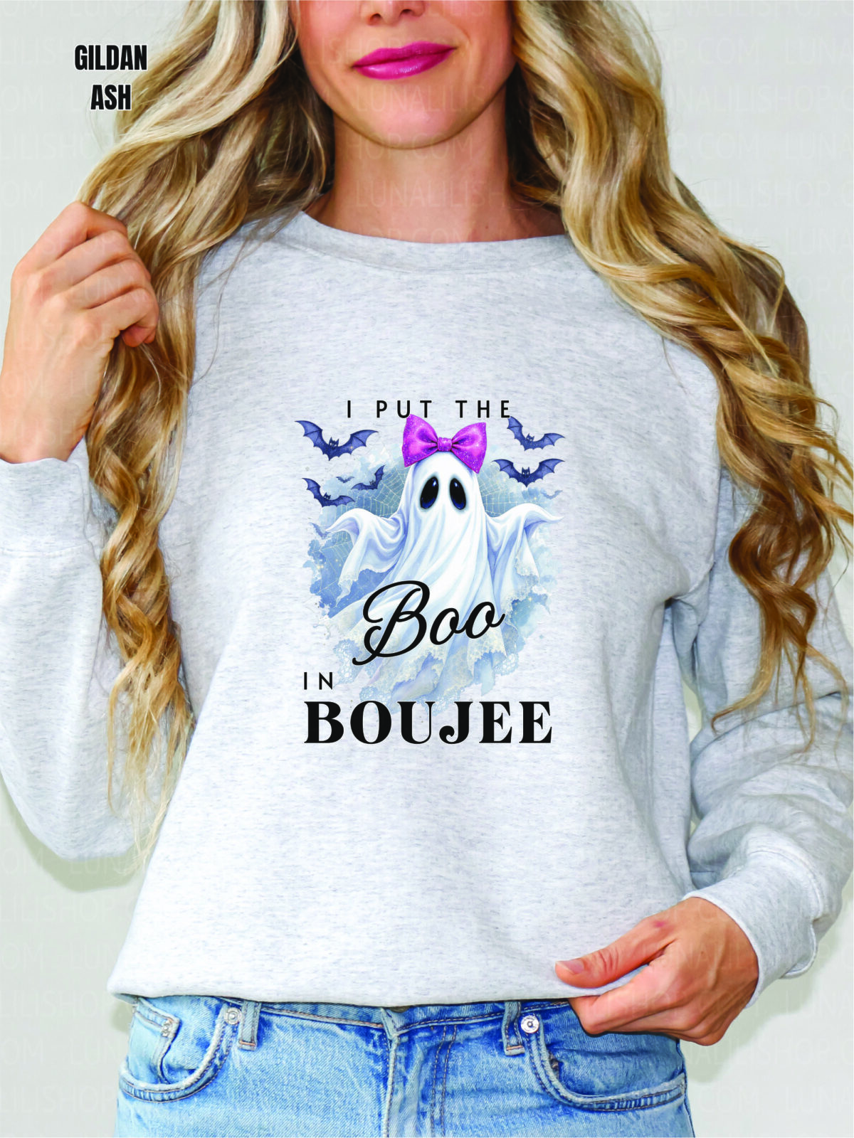 i put the boo in boujee sweatshirt