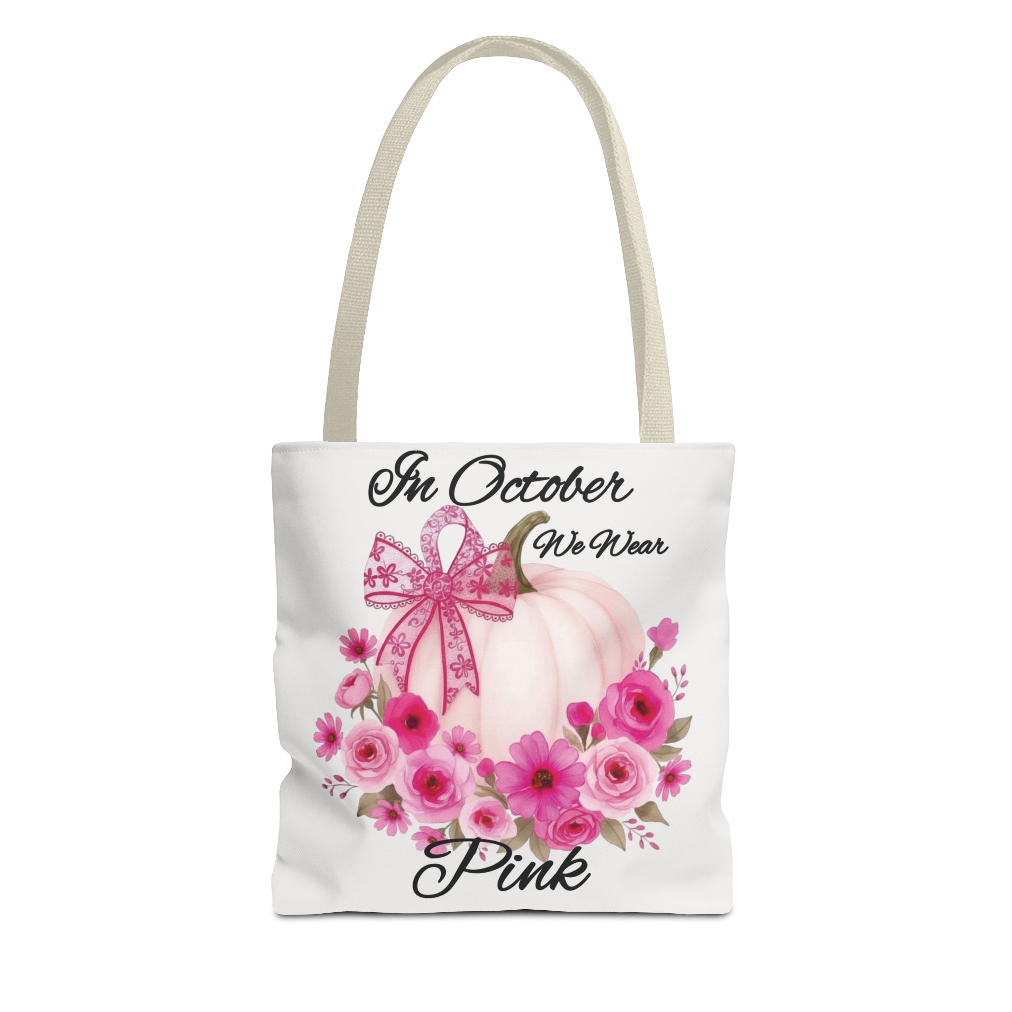 In October We Wear Pink Tote Bag - Image 7