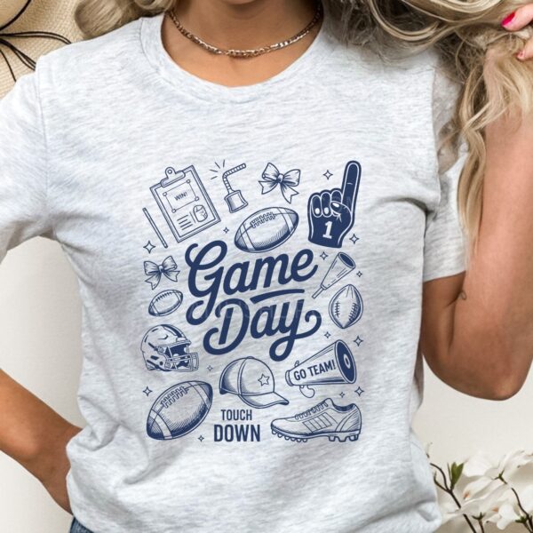 Game Day Graphic Football Tee