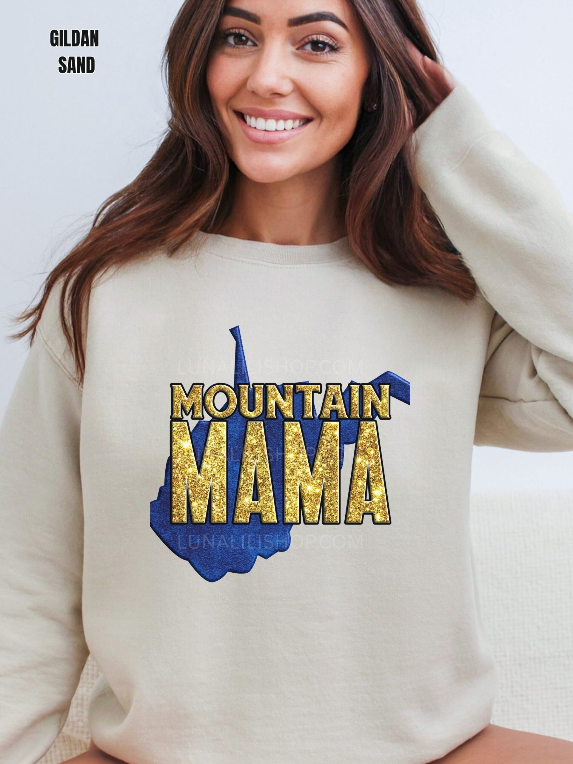 West Virginia Mountain Mama Sweatshirt - Image 5