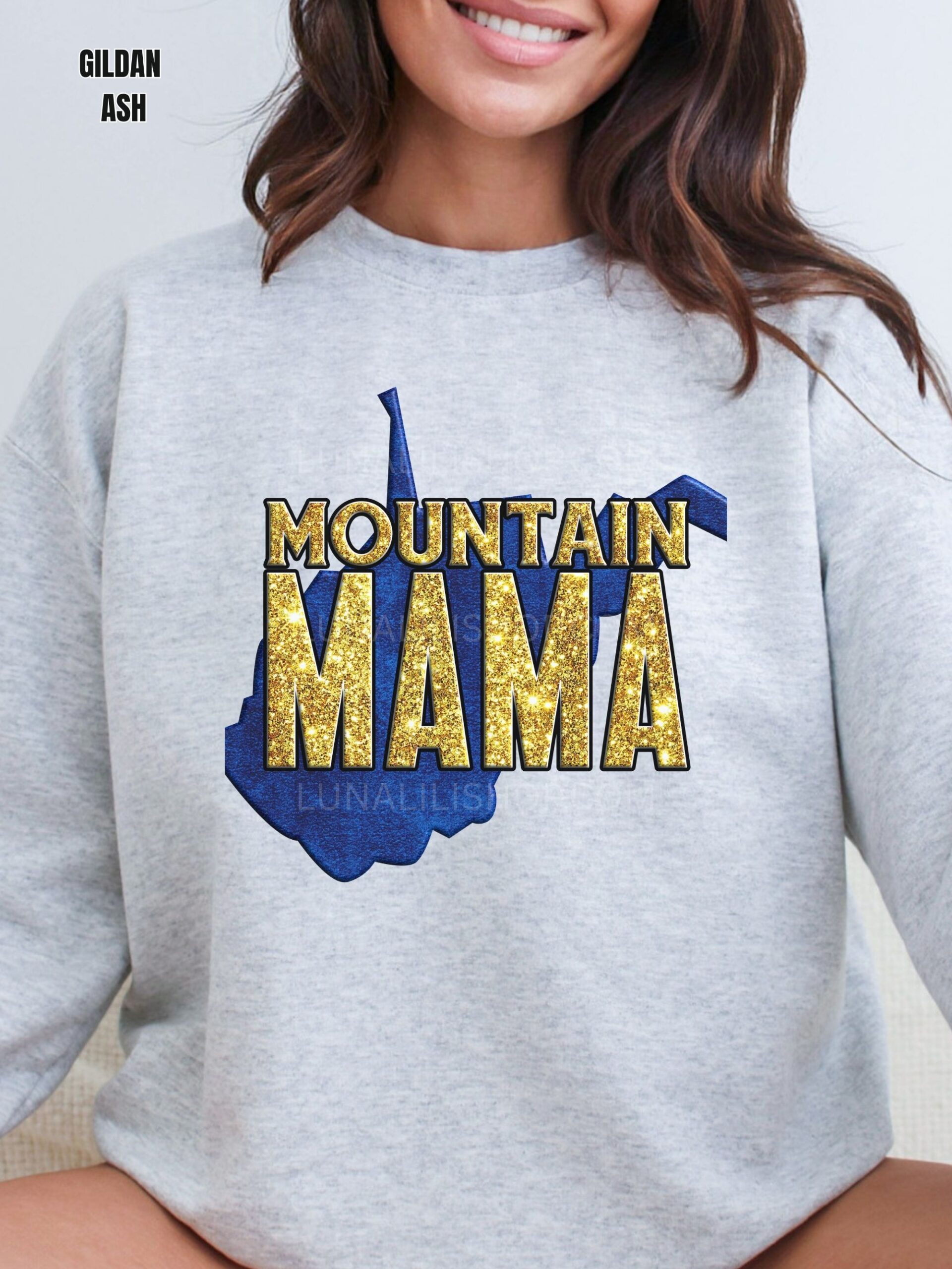 West Virginia Mountain Mama Sweatshirt - Image 3