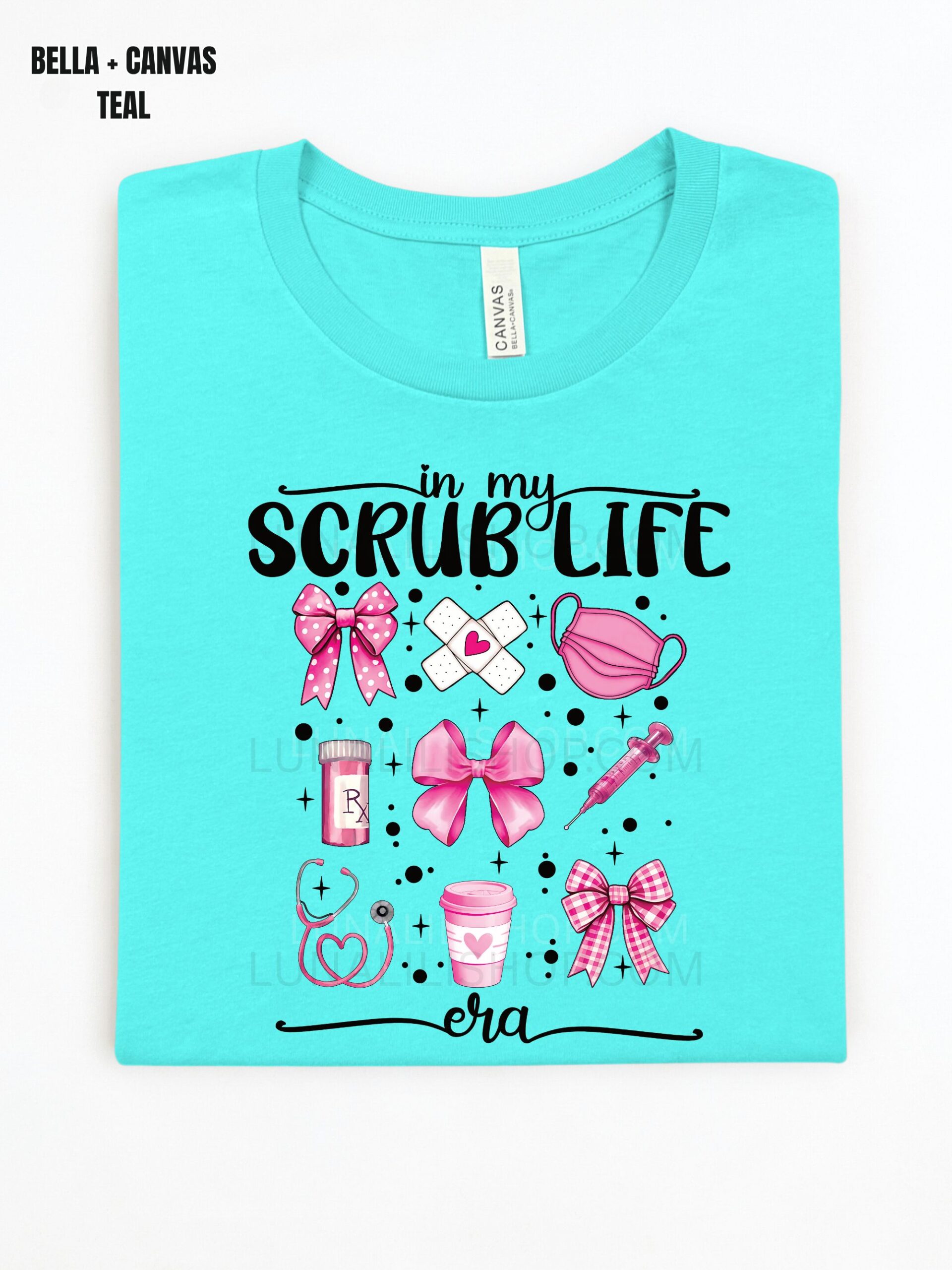 In My Scrub Life Era Tee Shirt - Image 10