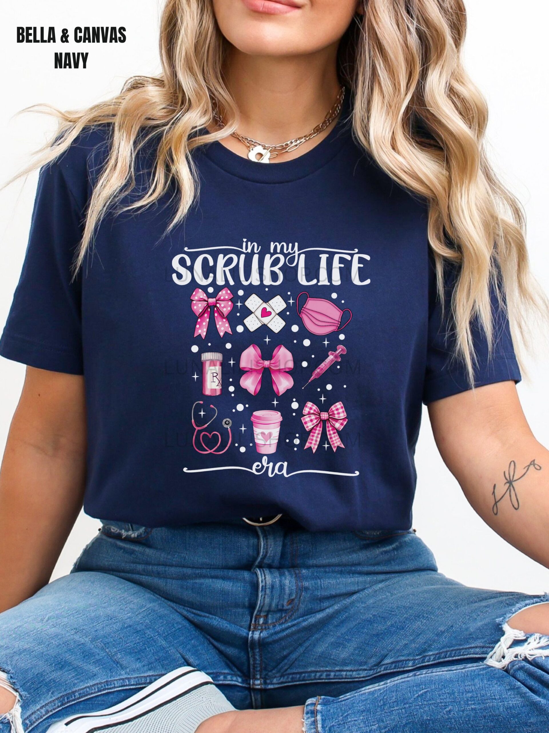 In My Scrub Life Era Tee Shirt - Image 3