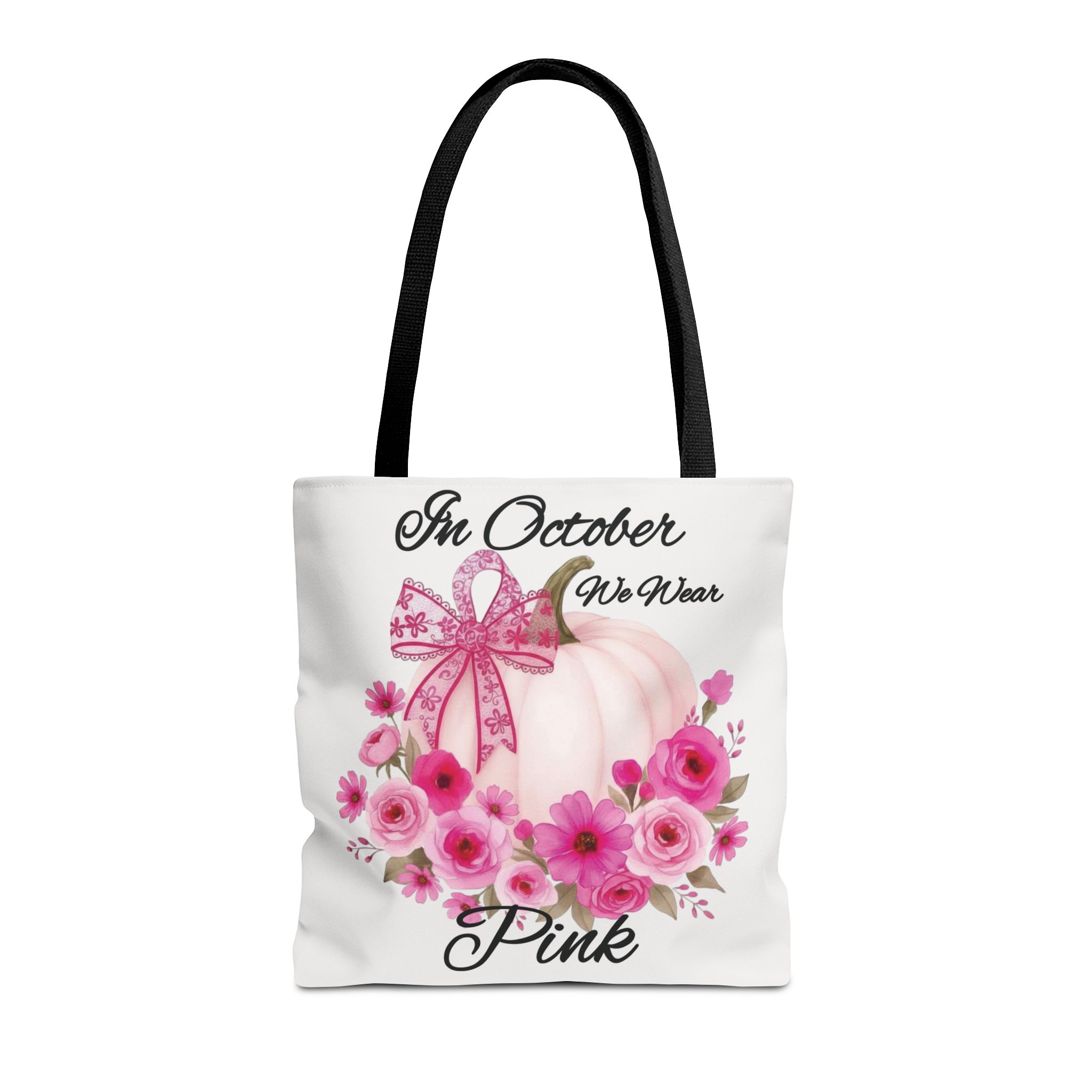 In October We Wear Pink Tote Bag - Image 2